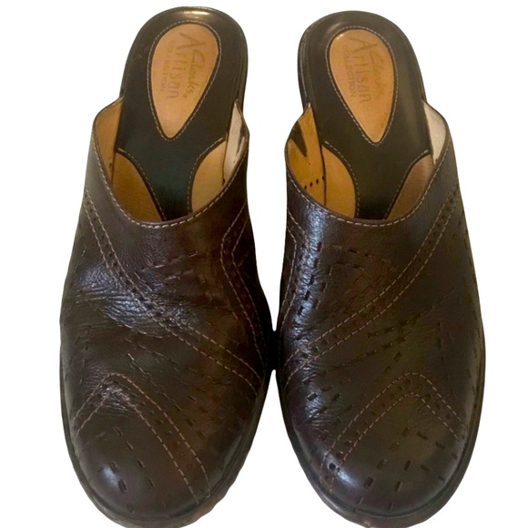 Clark’s Artisan Collection Chocolate Brown Clog/Mule Size:7 - Picture 13 of 13